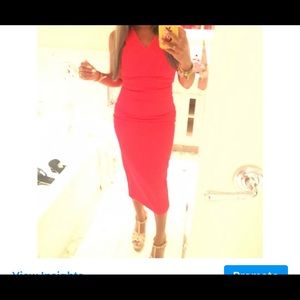 Ted Baker Neon MIDI Dress